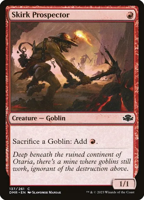 Skirk Prospector · Dominaria Remastered 137/457