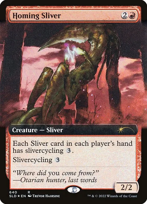 Homing Sliver · Secret Lair Drop 640/2547