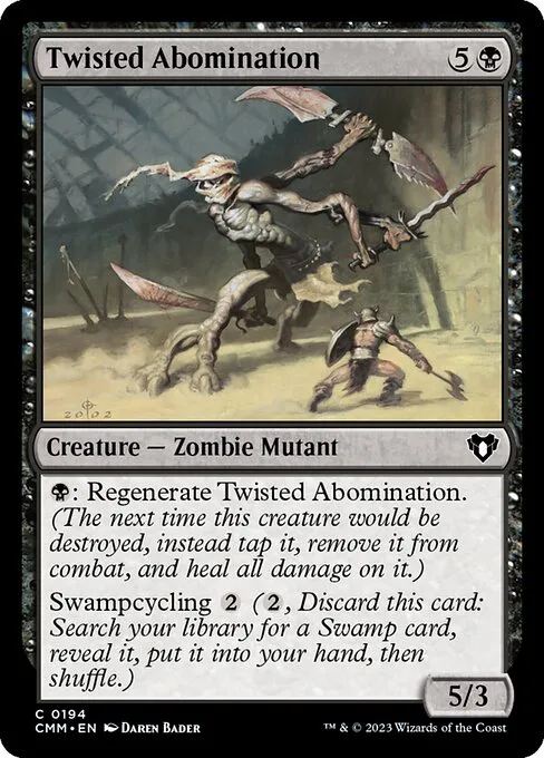 Twisted Abomination · Commander Masters 194/1067