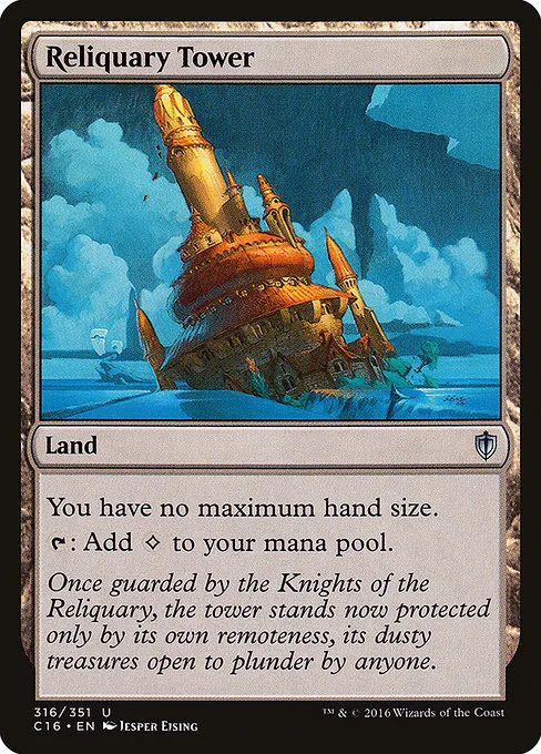 Reliquary Tower · Commander 2016 316/351