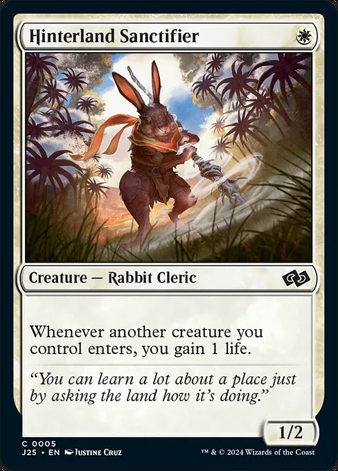 Hinterland Sanctifier · Foundations Jumpstart 5/779