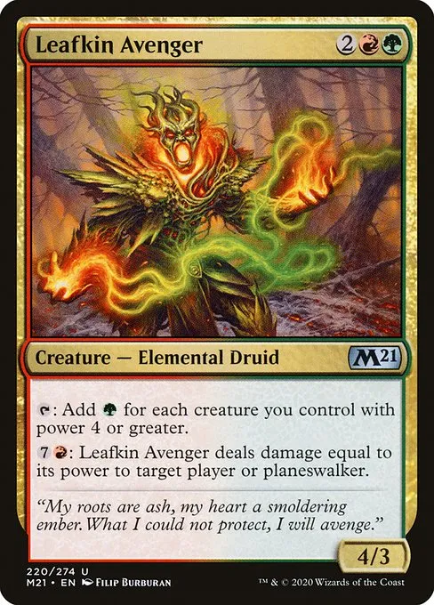 Leafkin Avenger · Core Set 2021 220/397