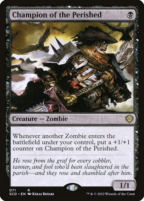 Champion of the Perished · Starter Commander Decks 71/352