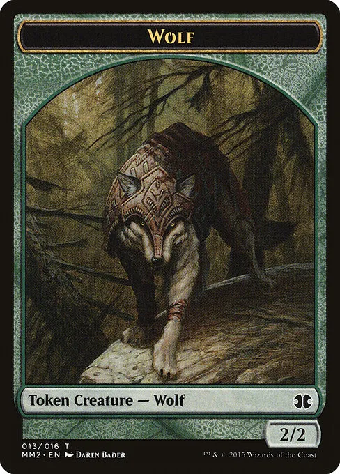 Wolf · Modern Masters 2015 Tokens 13/16