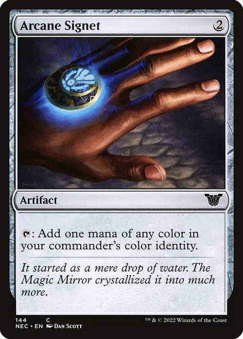 Arcane Signet · Neon Dynasty Commander 144/179