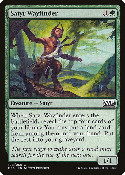 Satyr Wayfinder · Magic 2015 198/284