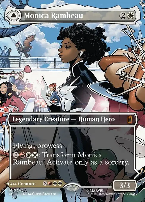Monica Rambeau // Photon, Living Light · Marvel Super Heroes 345/24