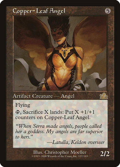 Copper-Leaf Angel · Prophecy 137/144