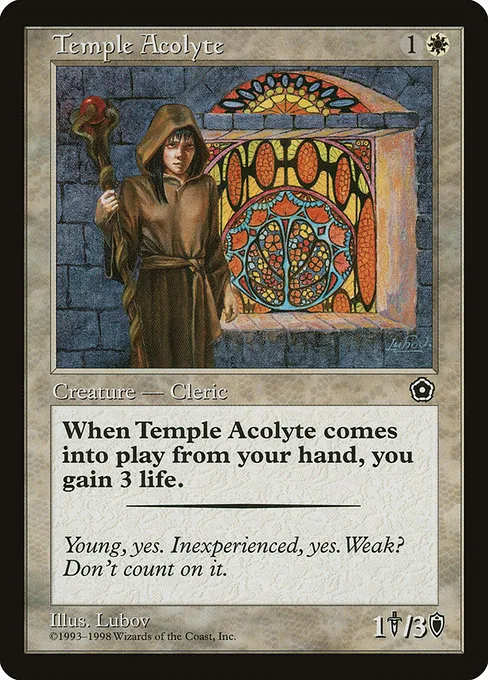 Temple Acolyte · Portal Second Age 23/165