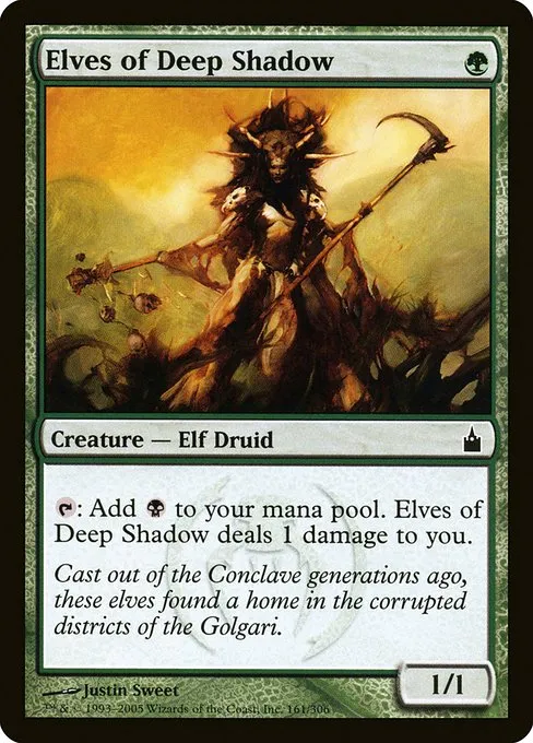 Elves of Deep Shadow · Ravnica: City of Guilds 161/306