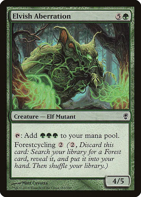Elvish Aberration · Conspiracy 163/210