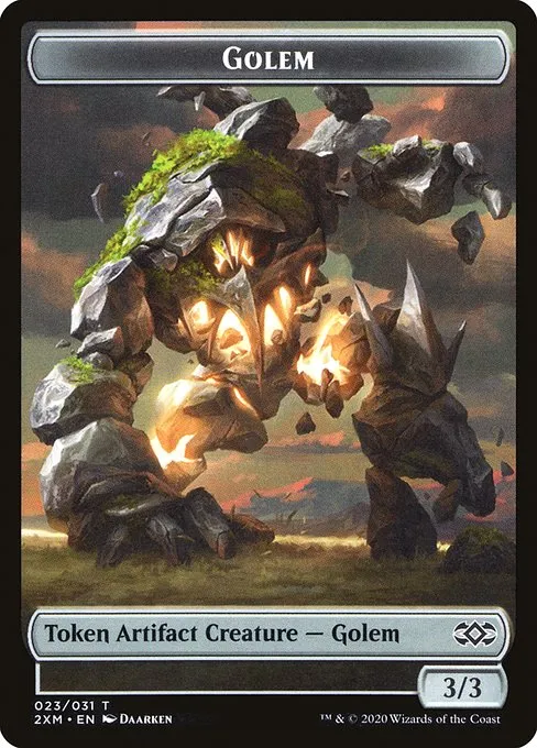 Golem · Double Masters Tokens 23/31