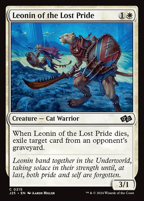 Leonin of the Lost Pride · Foundations Jumpstart 215/779