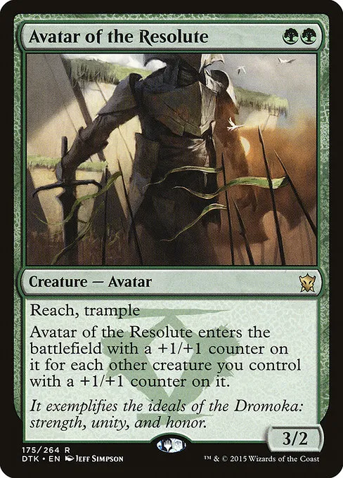 Avatar of the Resolute · Dragons of Tarkir 175/264