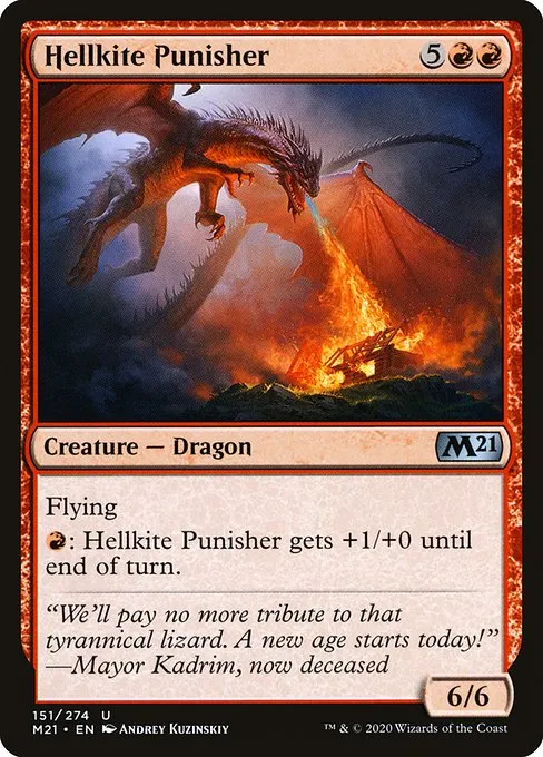 Hellkite Punisher · Core Set 2021 151/397