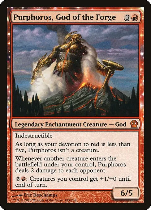 Purphoros, God of the Forge · Theros 135/249