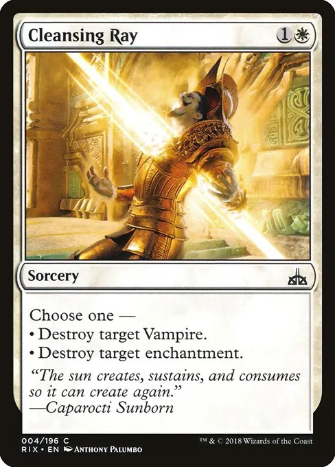 Cleansing Ray · Rivals of Ixalan 4/205
