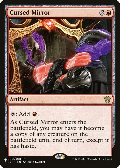 Cursed Mirror · The List C21-50/5050