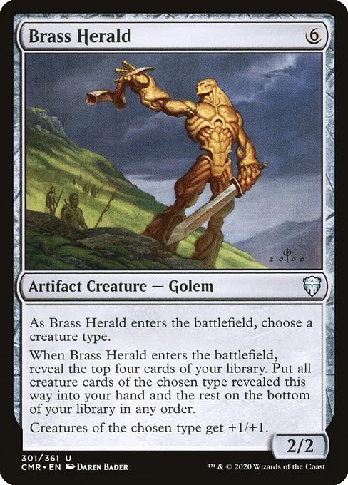 Brass Herald · Commander Legends 301/718