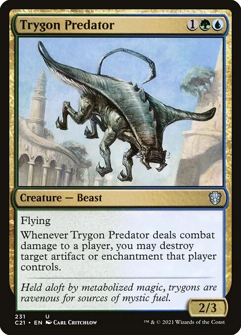 Trygon Predator · Commander 2021 231/409