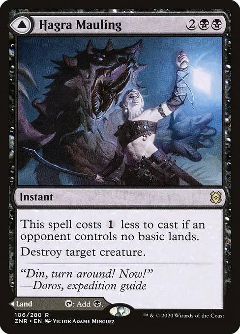 Hagra Mauling // Hagra Broodpit · Zendikar Rising 106/407