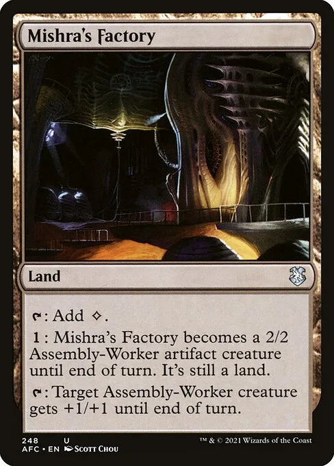 Mishra's Factory · Forgotten Realms Commander 248/331