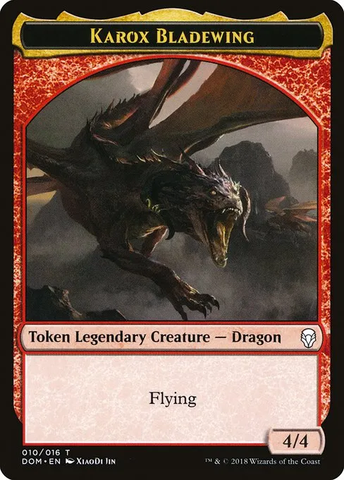 Karox Bladewing · Dominaria Tokens 10/16