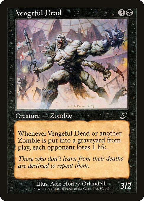 Vengeful Dead · Scourge 80/143