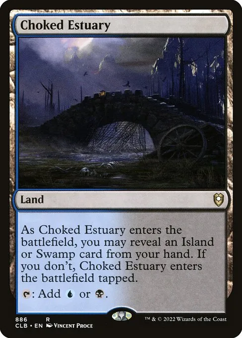 Choked Estuary · Commander Legends: Battle for Baldur's Gate 886/936