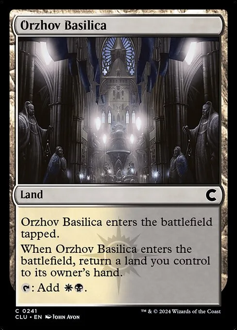 Orzhov Basilica · Ravnica: Clue Edition 241/284