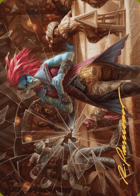 Obeka, Splitter of Seconds // Obeka, Splitter of Seconds · Outlaws of Thunder Junction Art Series 28/54