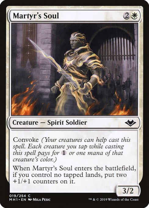 Martyr's Soul · Modern Horizons 19/255