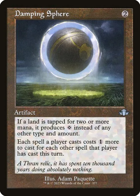 Damping Sphere · Dominaria Remastered 377/457