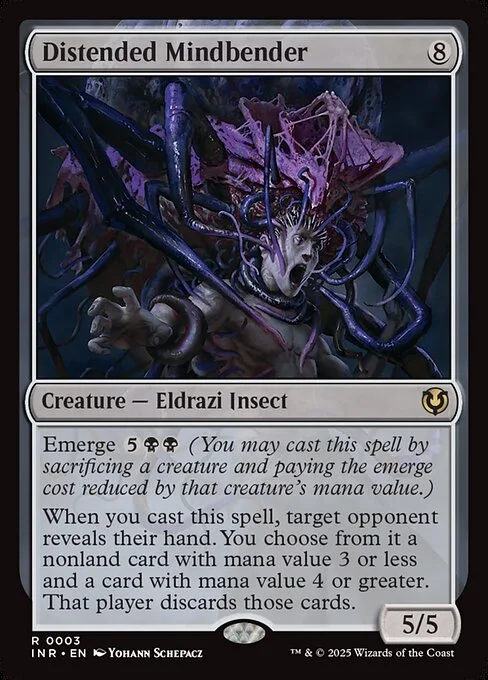 Distended Mindbender · Innistrad Remastered 3/495