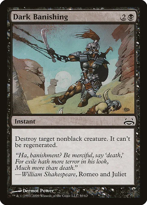 Dark Banishing · Duel Decks: Divine vs. Demonic 50/62