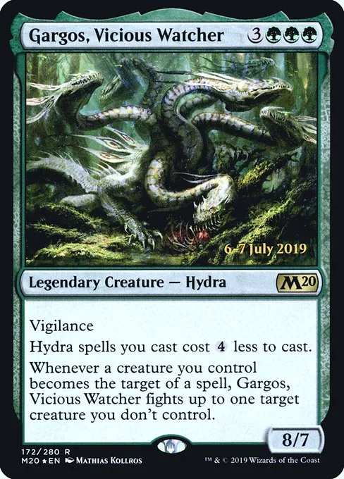 Gargos, Vicious Watcher · Core Set 2020 Promos 172s/144