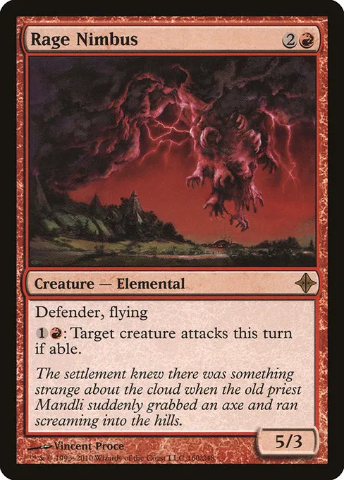 Rage Nimbus · Rise of the Eldrazi 160/248