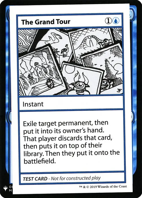 The Grand Tour · Mystery Booster Playtest Cards 2019 30/121