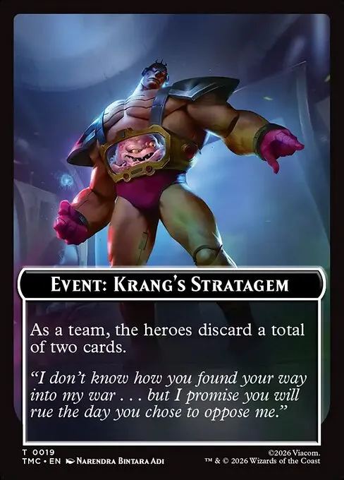 Event: Krang's Stratagem · Teenage Mutant Ninja Turtles Eternal Tokens 19/31