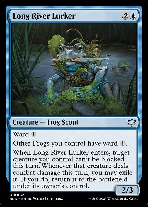 Long River Lurker · Bloomburrow 57/398
