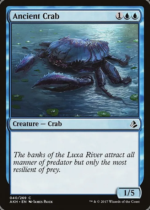 Ancient Crab · Amonkhet 40/287