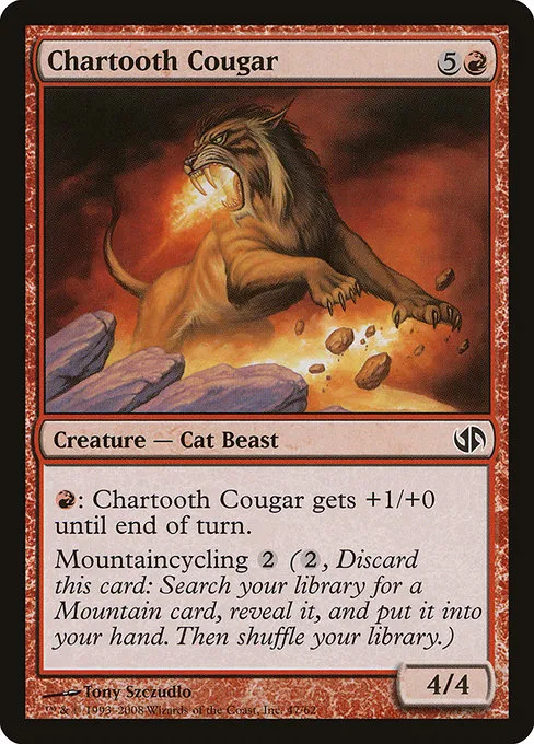 Chartooth Cougar · Duel Decks: Jace vs. Chandra 47/64
