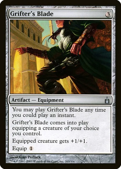 Grifter's Blade · Ravnica: City of Guilds 263/306