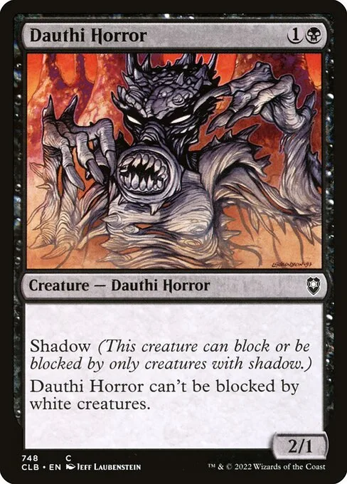 Dauthi Horror · Commander Legends: Battle for Baldur's Gate 748/936