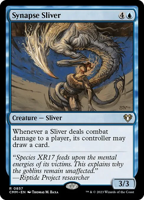 Synapse Sliver · Commander Masters 857/1067