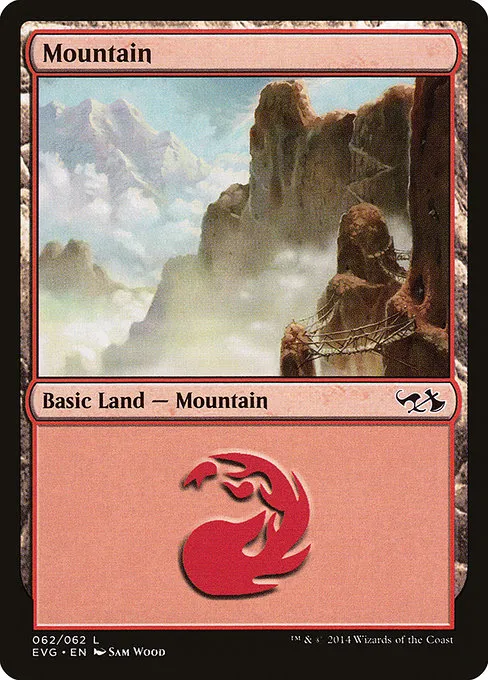 Mountain · Duel Decks Anthology: Elves vs. Goblins 62/62