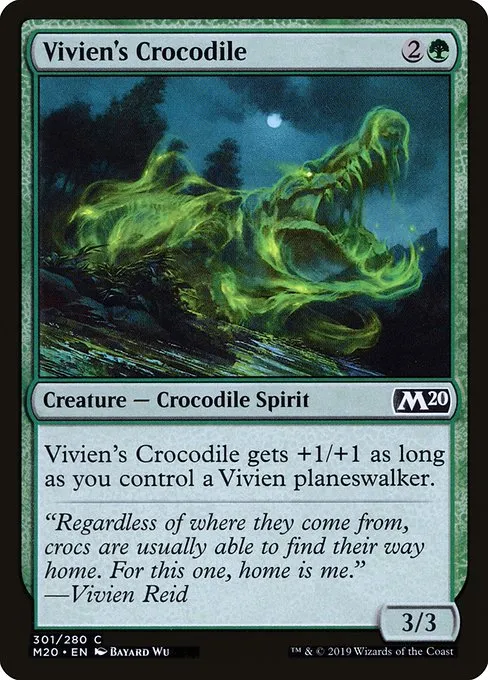 Vivien's Crocodile · Core Set 2020 301/346