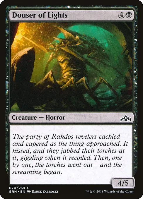 Douser of Lights · Guilds of Ravnica 70/273