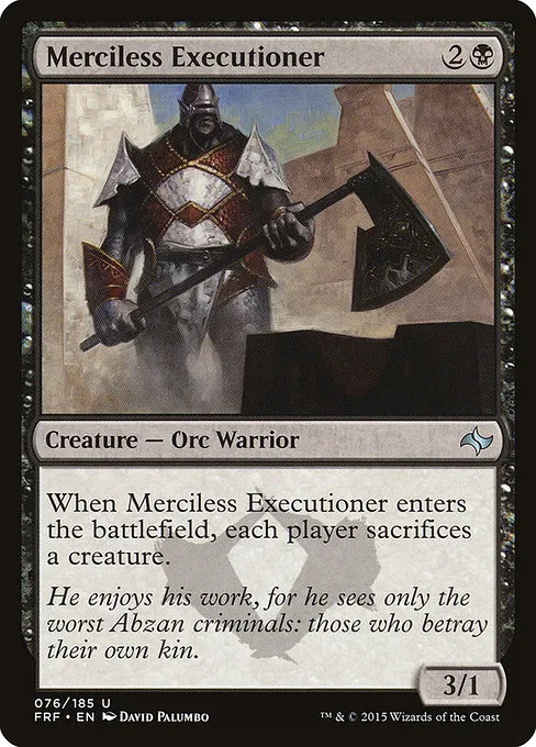 Merciless Executioner · Fate Reforged 76/191