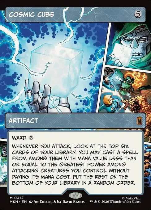 Cosmic Cube · Marvel Super Heroes 312/24